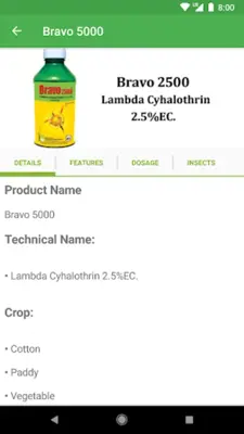 Insecticides android App screenshot 2